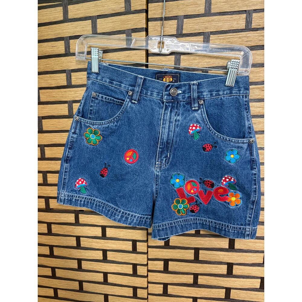 Route 66 Embroidered Shorts Girls Size 12